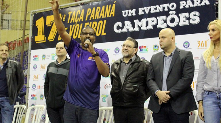 Com recorde de participantes, abertura da 17ª Taça Paraná de Voleibol reuniu 2.500 atletas