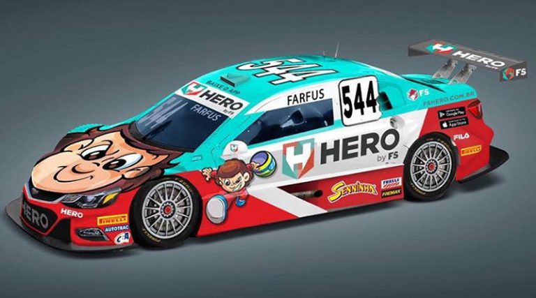 Stock Car: Augusto Farfus estreia novo layout no carro da equipe Hero Motorsports